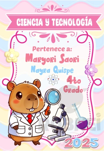 Capibara Ciencia y Tecnologia Caratula Girl
